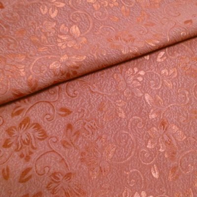 orange decorator fabric