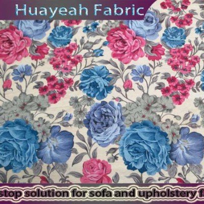 printed chenille fabric