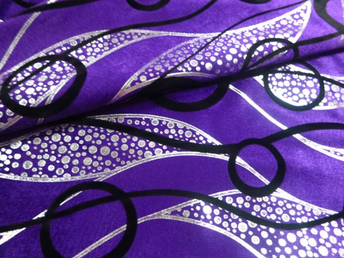 purple velvet upholstery fabric