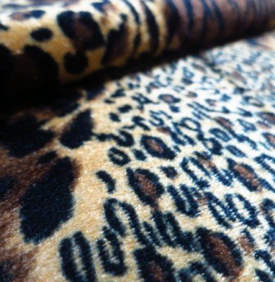 velboa animal print fabric