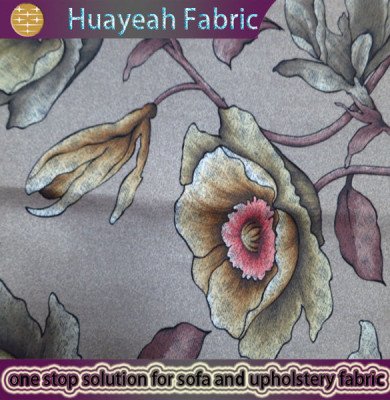 flowers printed fabric