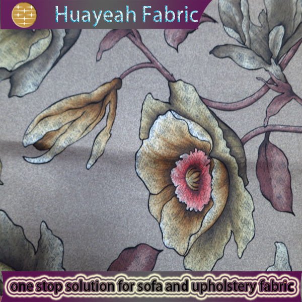 flowers printed fabric