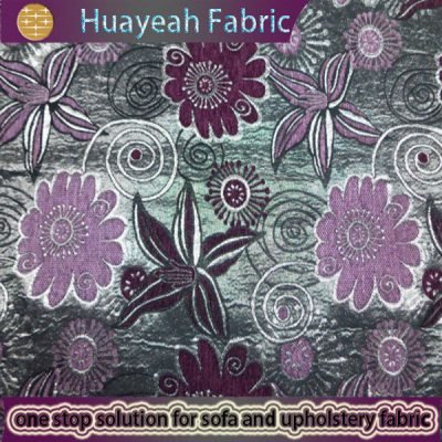 chenille floral fabric