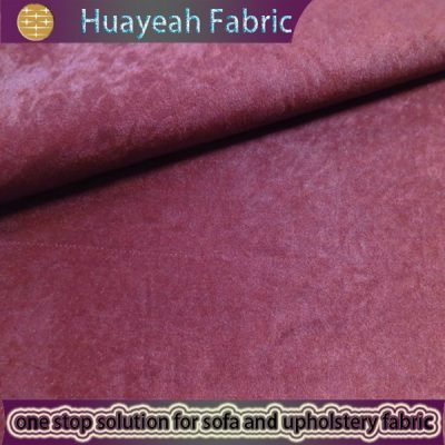 100 polyester suede fabric