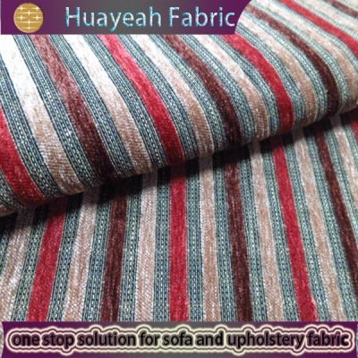 stripe chenille cushion