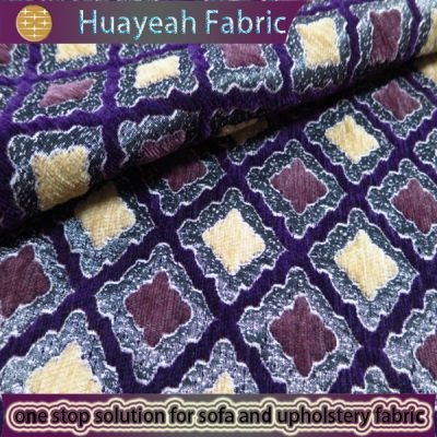 modern chenille jacquard sofa fabric