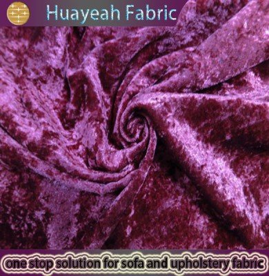 designer crushed velvet fabric