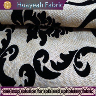 flocked sofa fabric
