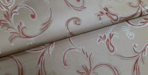 bright-coloured curtain fabric