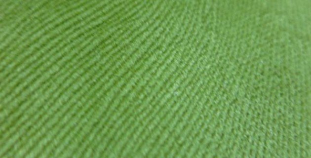 knitted polyester velour