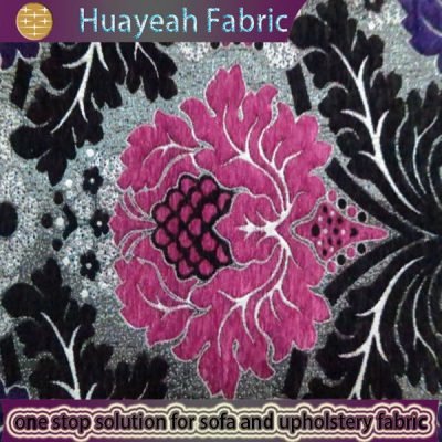 new chenille jacquard fabric