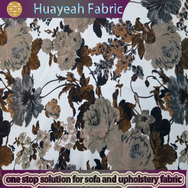 polyester sofa velvet fabric