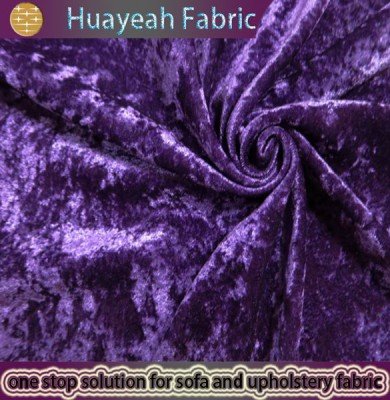 polyester velvet fabric for sofas