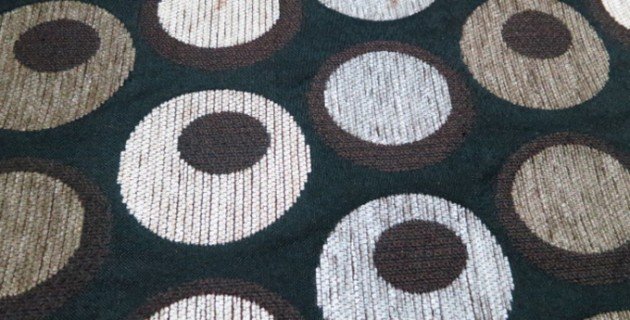 textile for sofa chenille black