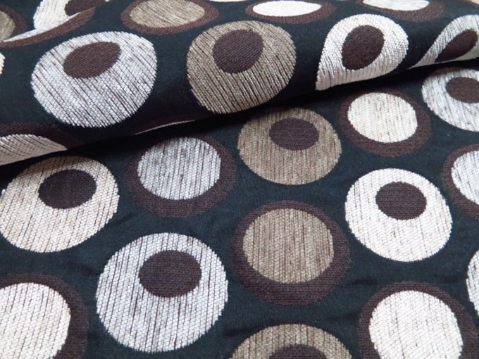 textile for sofa chenille black