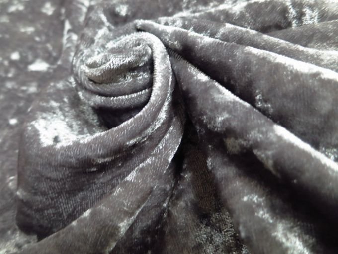 Grey Crushed Sofa Covers Velvet Fabric, Gray Velvet Sofa Covers