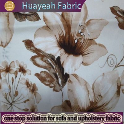 velvet fabric floral