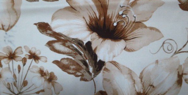 velvet fabric floral