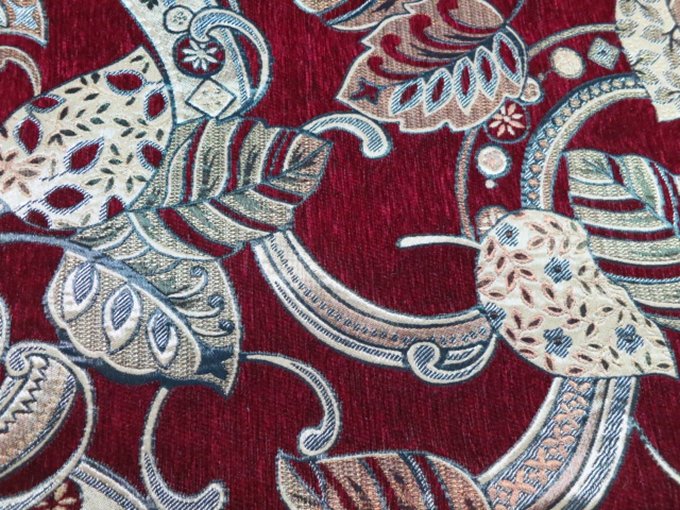 metallic jacquard brocade fabric