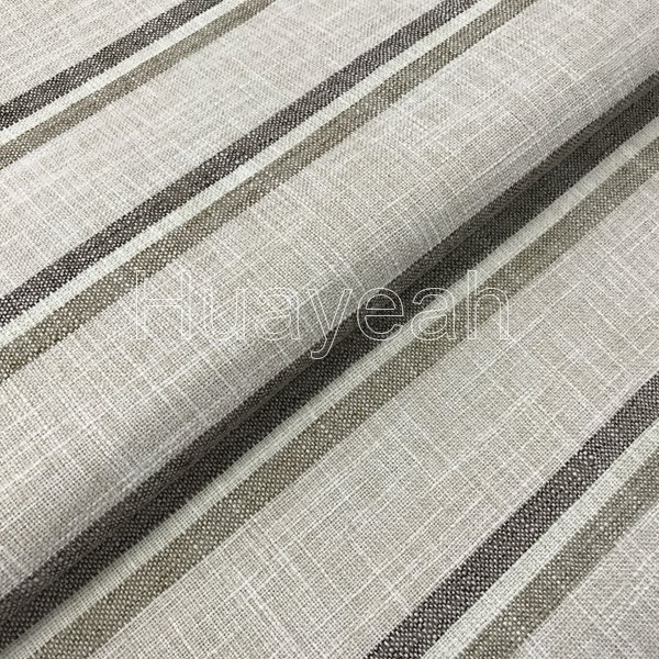 linen look outdoor fabric yarn dyed