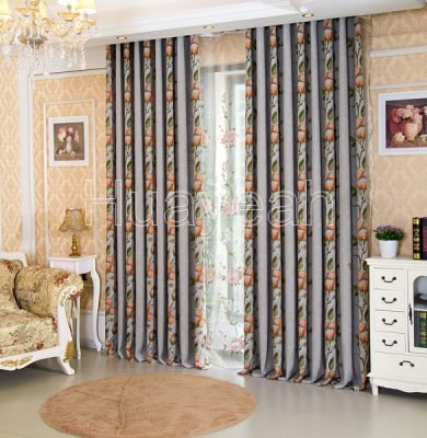 elegant living room curtain