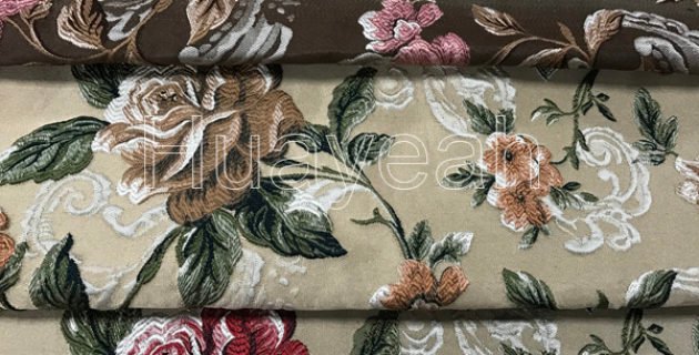 floral jacquard for sofa