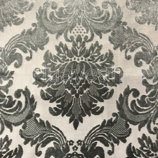 furnishing jacquard velvet fabric