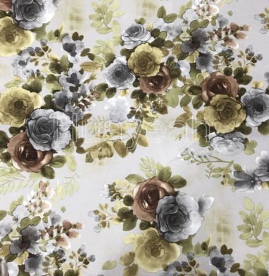 flower design velvet sofa fabric