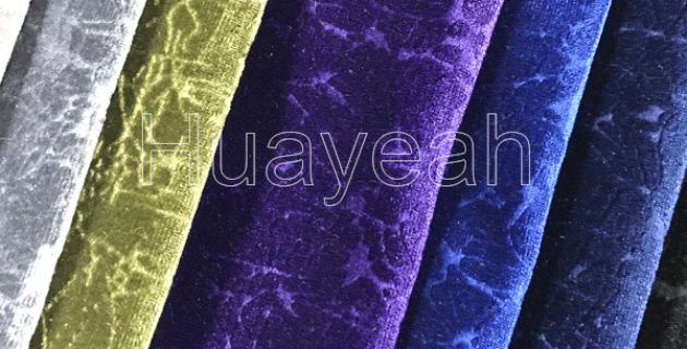 embossed polyester velvet